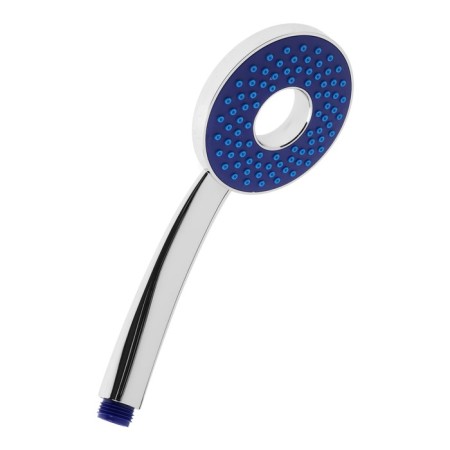 Shower watering can Zein Z3536, D = 105 mm, hole inside, chrome/blue-2