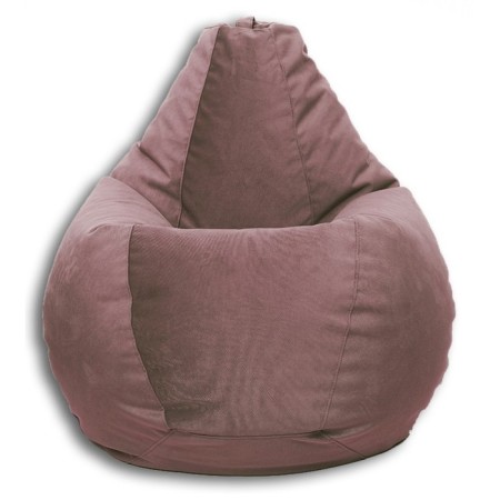 Mear-bag “Pear” Positive Lovely, size m, diameter 70 cm, height 90 cm, velor, cocoa color