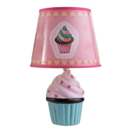 The desktop lamp with the lampshade "Pies in the blue cup" E14 40W 30x20x20 cm-9