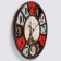 Wall clock, series: loft, "Eiffel Tower", smooth move, d = 60 cm