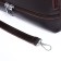 Cross-Bodi Bag on a zipper, the color is dark brown