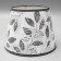 Obacon "Gray Leaves" E27 20x20x15 cm