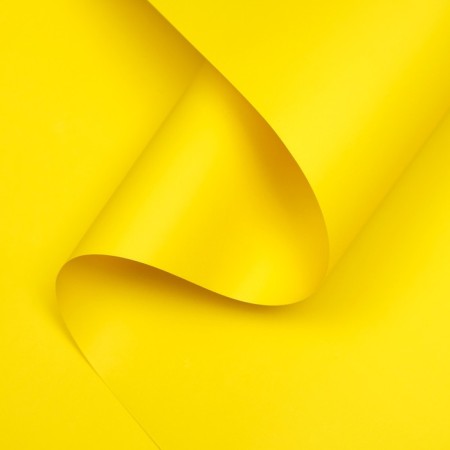Matte film, basic colors, yellow, 57cm*10m