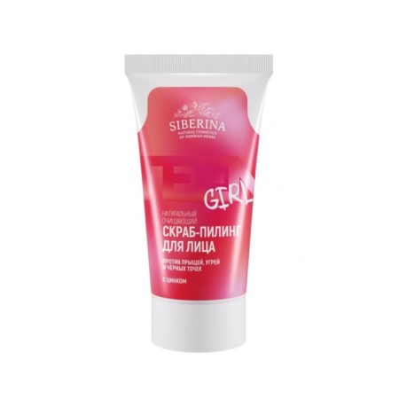 Cleaning scrub-peeling against acne, acne and black dots with zinc, 50 ml