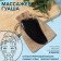 Huasha massage "Paw", 9 × 5.2 cm, black color