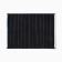 Froat Ethel Lines, col. Black, 50x70 cm, 100% cotton, 750 g/m2