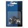 Support adjustable tundra, d = 16 mm. M6x15 mm, black color, 8 pcs.