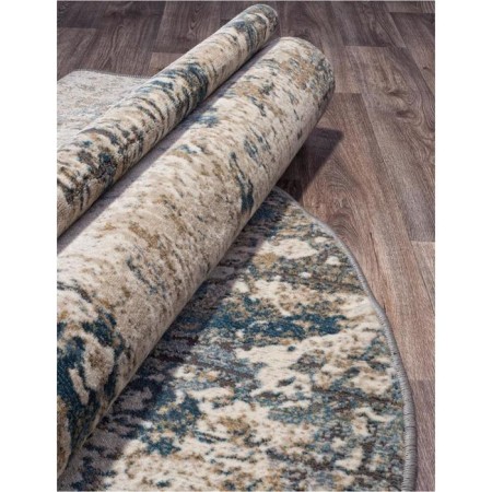 Oval carpet Merinos Serenity, size 200x400 cm, color Dark Beige-2