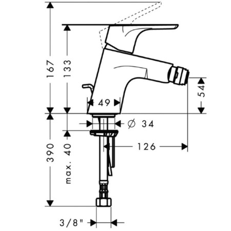 Hansgrohe Focus bidetor-1
