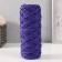 Knitting cord 35% cotton, 65% polypropylene 3 mm 85m/160 ± 10 g (sapphire/purple)