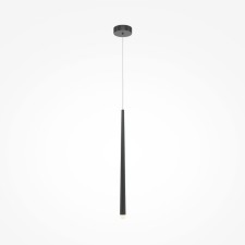 Suspension lamp Maytoni Mod132PL-L6bk, LED, 6W, 3.5x3.5x368.8 cm, 400lm, Black color black
