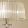 Suspended chandelier Mantra Tiffany, E27, G9, 4x20, 5W, 800 mm, Antique brass color
