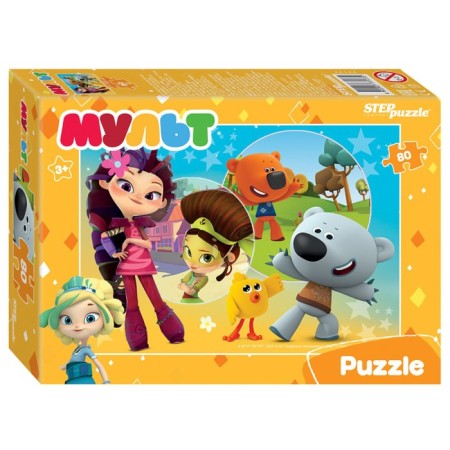 Puzzle "Mi-Mi-Mim", "Fairytale Patrol", 80 elements, mix-1