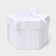 Surprise box of the cash, white, 42 x 39.3 cm