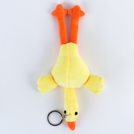 Soft toy "Goose", on a key fob, 20 cm, color mix-7