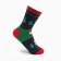 Women's socks "Santa Claus", blue color, size 23-25