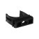 Clips for pipes Ural Pak, 25 mm, black, AT-30125-010
