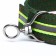 Four-layer reflective collar with a swivel 71 x 5 cm, Osh 55-65 cm, green