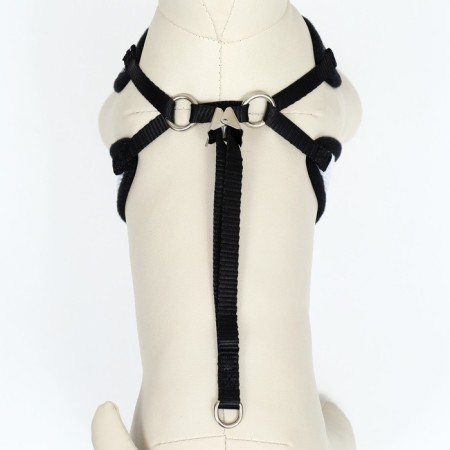 A set with a soft harness and a bantik "sea", size S, leash 120 x 1.5 cm, fire 23-42 cm 968377-6