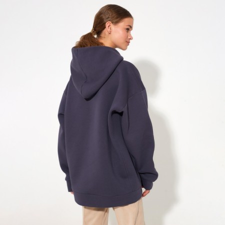 Hoody women Minaku: Casual Collection, Gray Color, Size 42-3