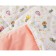 Children's kit with blanket "animals", size 160x220 cm, 160x230 cm, 50x70 cm