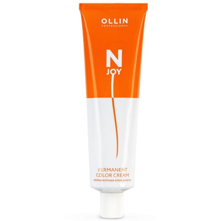 Cream-color hair Permanent Ollin Professional N-Joy, tone 10/35, light blond golden-magonon, 100 ml-5