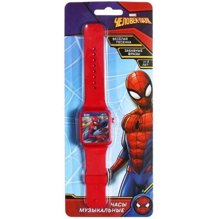 Musical watch "Spider-Man", sound, Disney-2