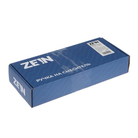 Handle on the Zein Z003 mixer, for a crane-box with a rod under a square, plastic, color chromium-2