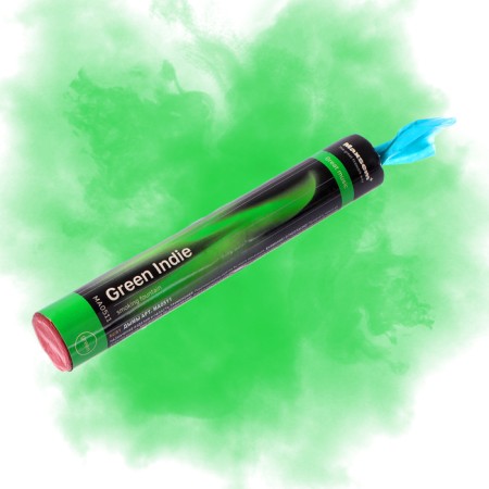 Color smoke green, 0.8 inch, opt, medium intensity, 60 seconds-1