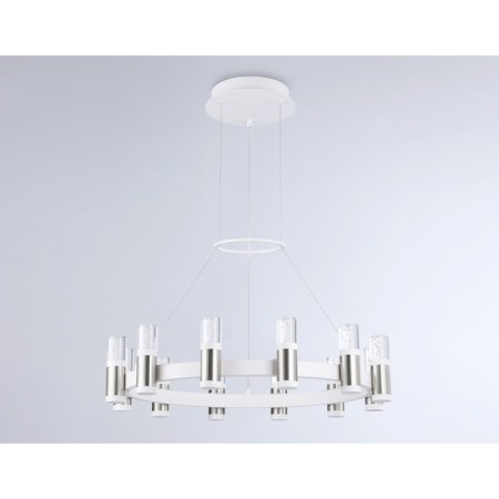 LED LED SCREED OF AMBRELLA LIGHT, LINTECH, FL6205, LED, 72 W, 5400LUM, 4200K, white color, chrome-1