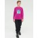 Jumper for boys, height 158 ​​cm, raspberry color