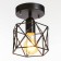 Chandelier "Network" 1x40W E27 Black 13x13x17 cm Bayerlux