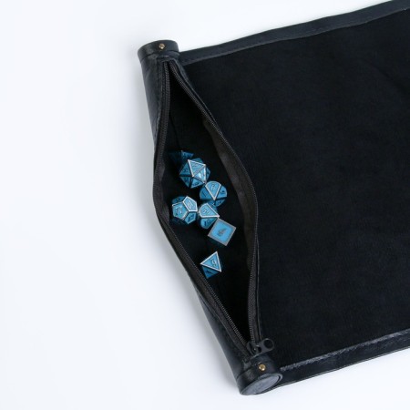 Bag with a field for d & d desses, cubes, 25.5 x 34 cm, black-4