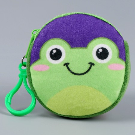 Kids' wallet "animals", plush, color mix-2
