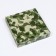 Box for 8 sweets + chocolate, with a window, "camouflage", 17.7 x 17.85 x 3.85 cm