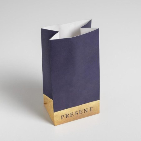 Gift package without handles "Present", 10 x 19.5 x 7 cm-2