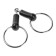 A bit for a horse with hypoallergenic plastic, the distance between the rings is 140 mm