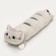 Soft toy "cat", 75 cm, gray color