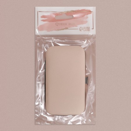 Manicure set, 7 items, in case, beige color-8