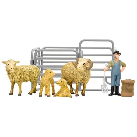 Set of figures "on the farm", 7 items