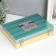 Casket Wood "Eyes - You are beautiful?" leatherette gloss 5.5x24x17 cm