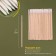 Wooden -based sticks, pointed, 7 cm, 100 pcs
