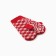 Double female mittens, red color, river 18