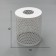 Chandelier 650531 3KHE27 60W white 39x39x20 cm