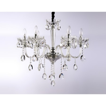 Suspicious classic chandelier with crystal Ambrella Light, Classic, TR4900, 6HE14, Color Chrome-5