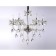 Suspicious classic chandelier with crystal Ambrella Light, Classic, TR4900, 6HE14, Color Chrome