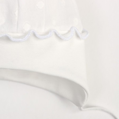 Children's hat, white color, size 46-48-1