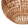 Ceiling lamp "Sokl" beige 1x40W, E27, 52x52x57 cm
