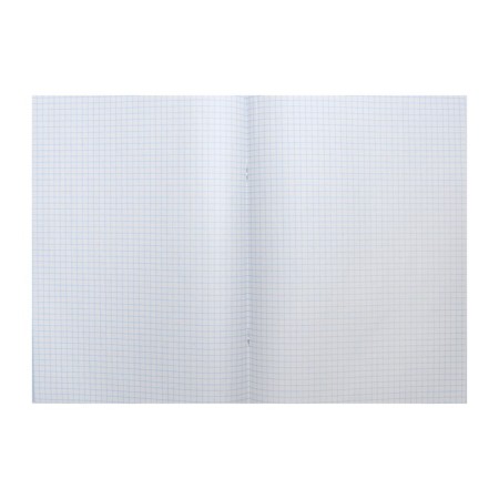 A4 notebook, 96 sheets in the Calligrata Call "Blue Scottish", covered Cardboard, Block No. 2, whiteness 75% (gray sheets)-4