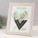 Photo frame plastic 20x25 cm "Weaving" gray with light stroke 29.6x24.6x1 cm